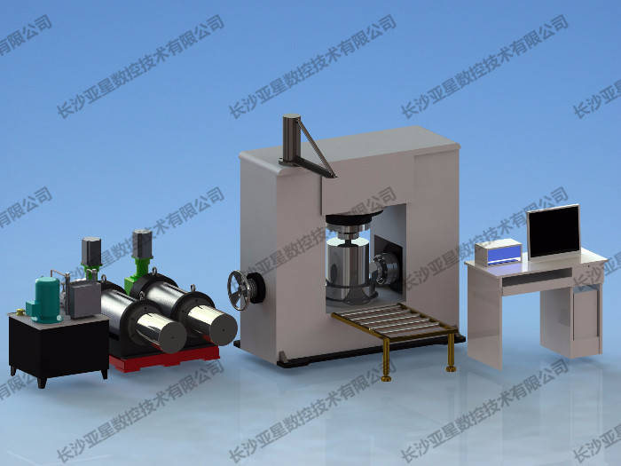 微機控制電液伺服巖石（混凝土）力學性能綜合測試系統